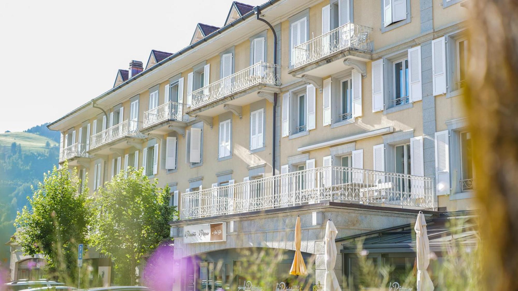 Residence Le Sapin & Bains De La Gruyere Charmey Ngoại thất bức ảnh