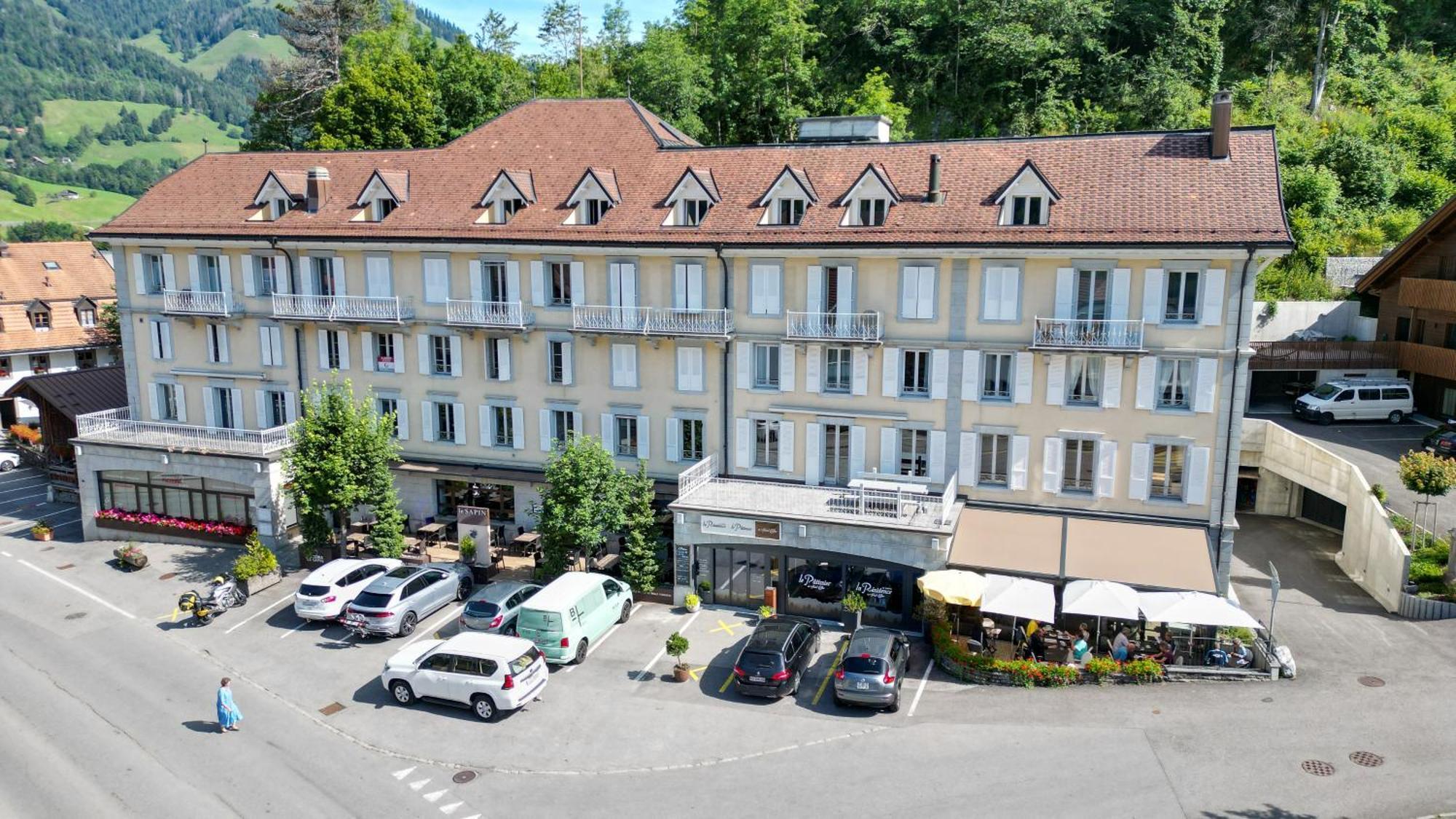 Residence Le Sapin & Bains De La Gruyere Charmey Ngoại thất bức ảnh